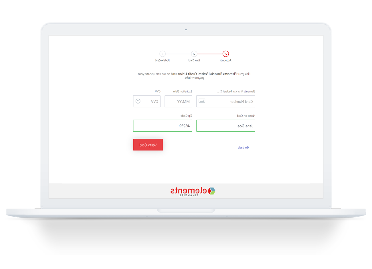 Screenshot of our CardSwap tool
